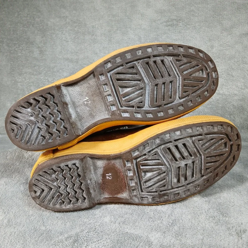 XTRATUF Deck Boots Mens 12 Legacy Waterproof Brown Neoprene Rubber